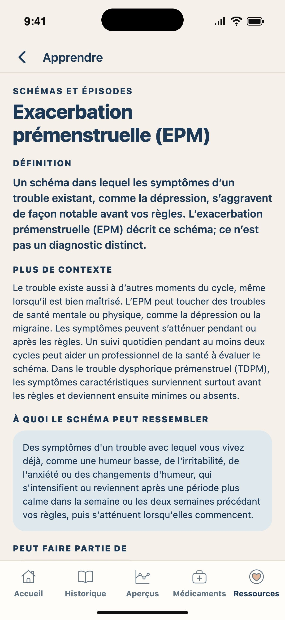 Lire un article — Lisez une explication accompagnée de ses sources et du contexte pertinent.